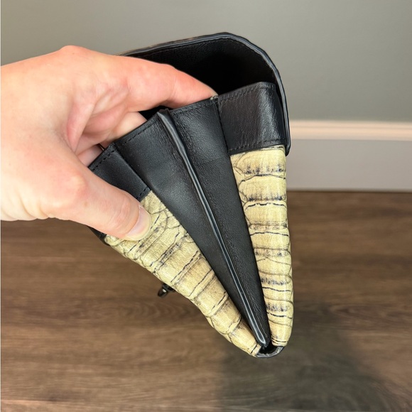 Coach Swagger Embossed Python Clutch - Picture 12 of 16